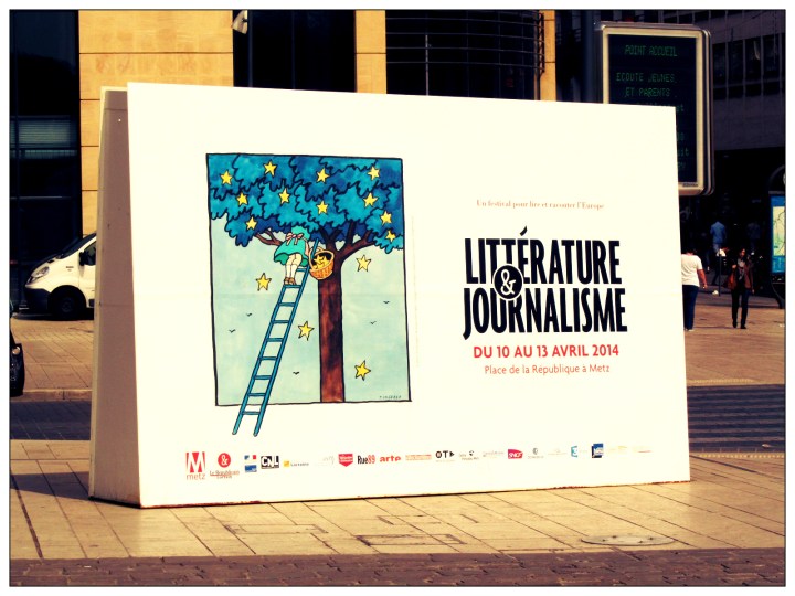 pancarte d'un festival