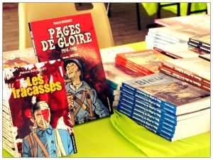 livres en gros plan