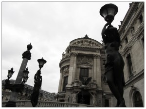 statues de l'opéra garnier à paris