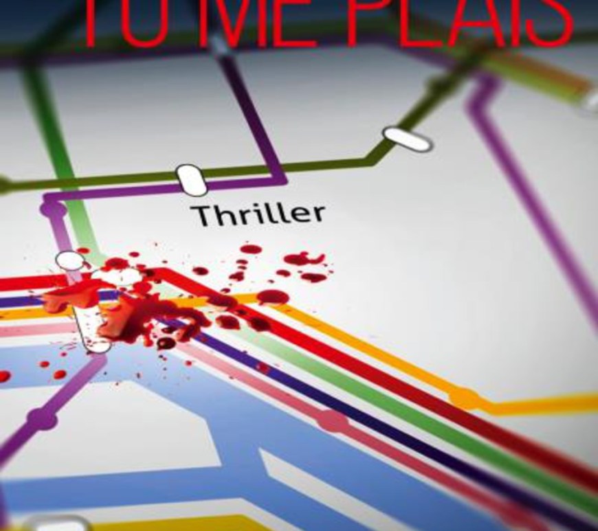 sang et plan de métro