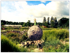 le petit prince sur sa planète