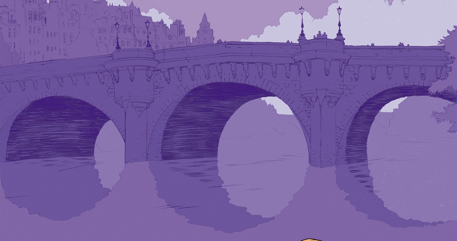 femme qui nage dans la seine