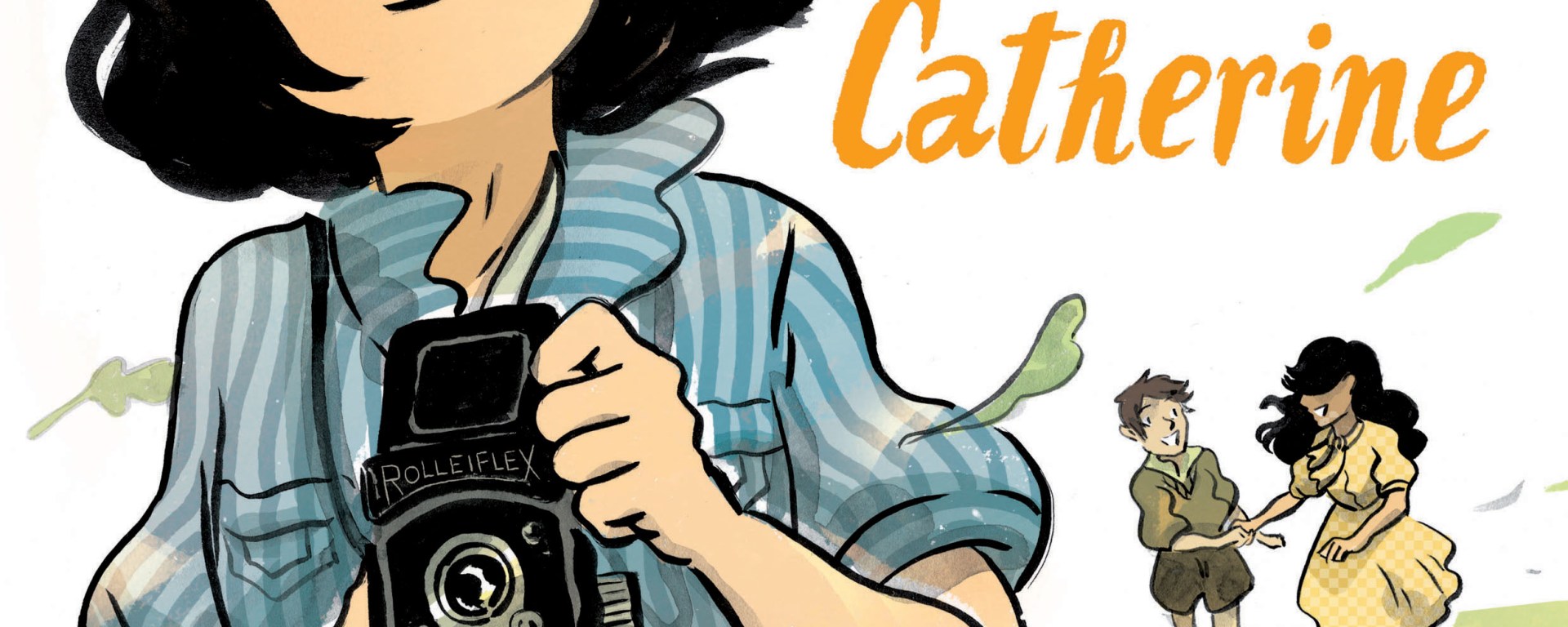 jeune fille avec un appareil photo